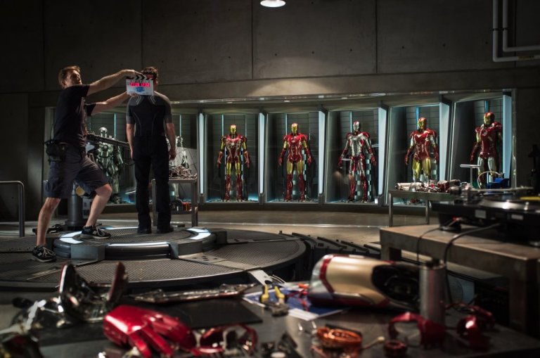 Iron Man 3 First Official Set Photo