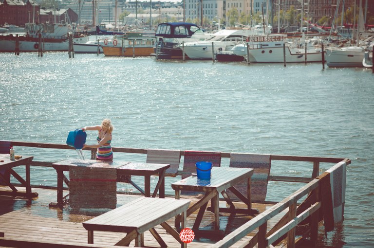 you know it's summer, helsinki rug washing