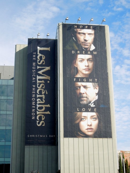 LesMiserables film billboard