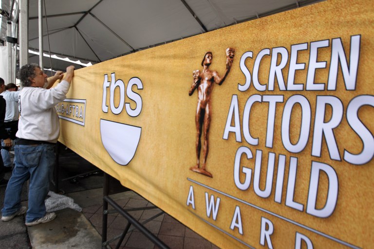 SAG Awards Setup