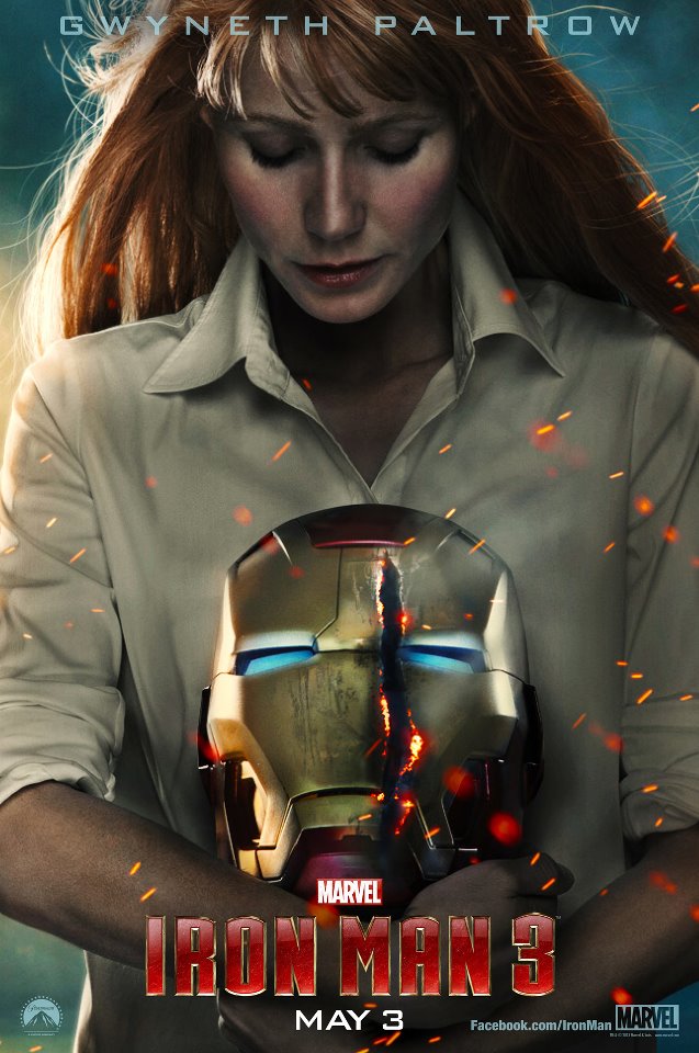 pepper potts gwineth paltrow poster iron man