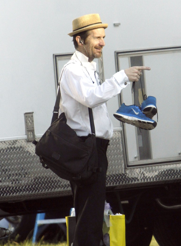 Stars On Set Of 'American Horror Story'