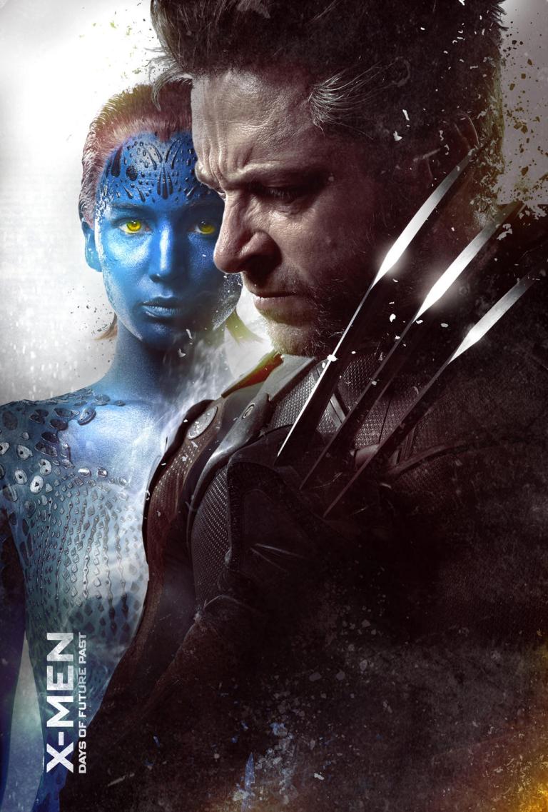 X-Men-Days-of-Future-Past-poster-Wolverine-and-Mystique